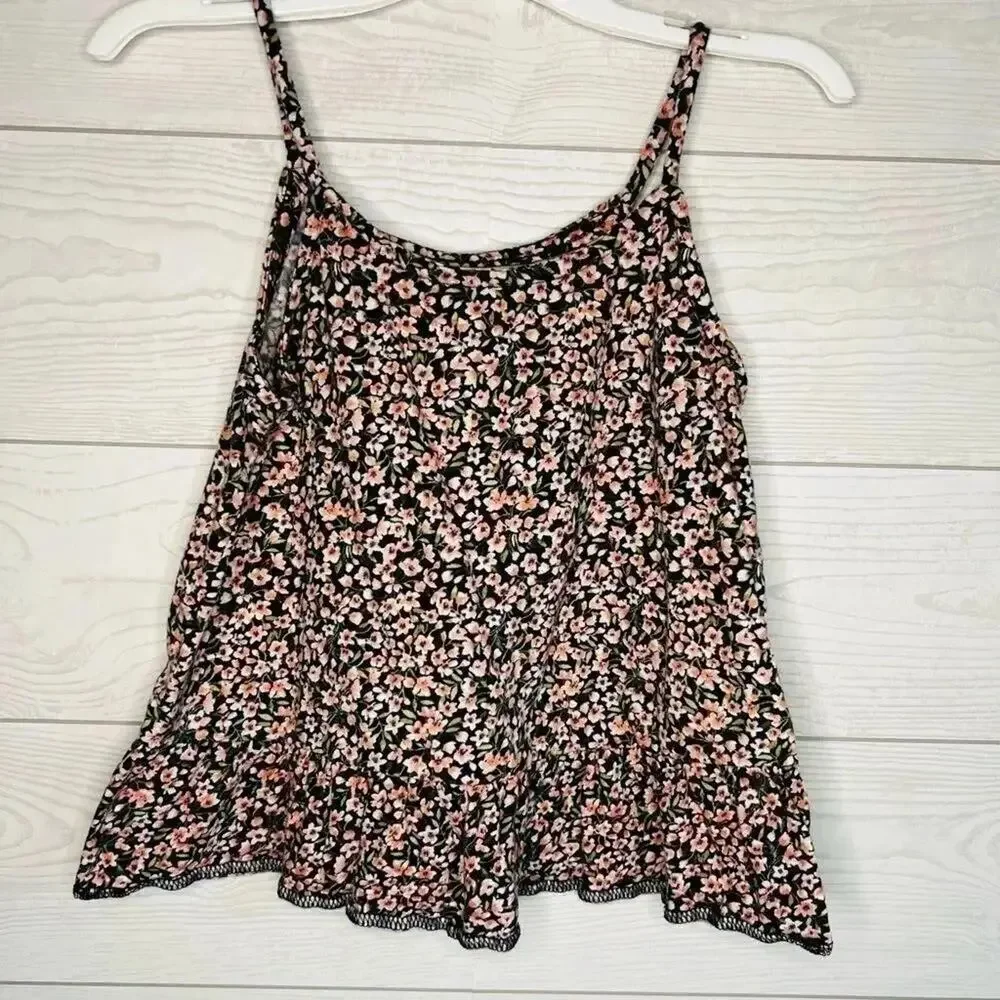 Old Navy Faded Glory Girls Tank Top2 pc Bundle Size 5 XS Floral Starfish Summer